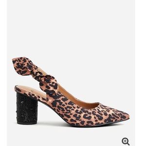 Torrid|Betsey Johnson Leopard Heels Size 8